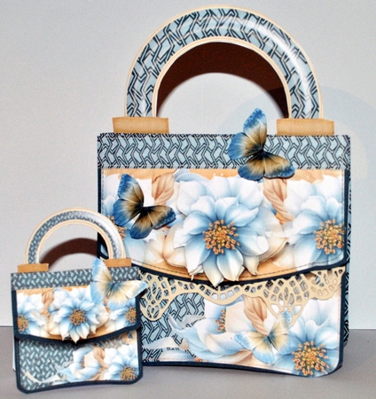 Handbag Shape Card Mini Kit 149 by Kristina Norbat