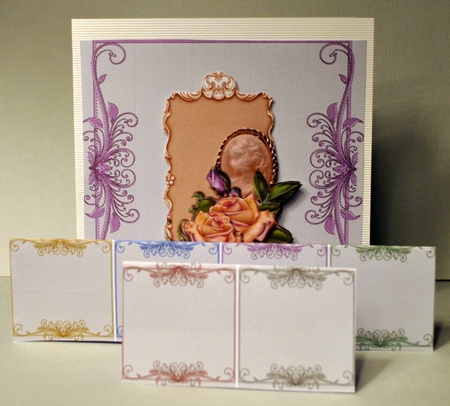 CU4CU 6 Flourish Frames Set 1 by Kristina Norbat