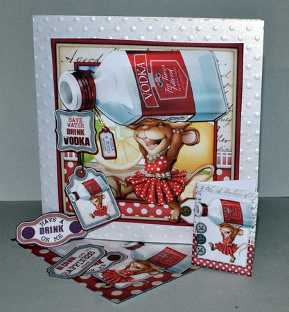 Mrs Vodka Mouse 4 Sheet Mini Kit by Kristina Norbat