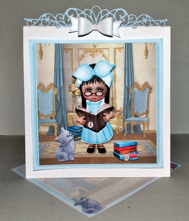 Cute Little  Bookworm Mini Kit  by Kristina Norbat