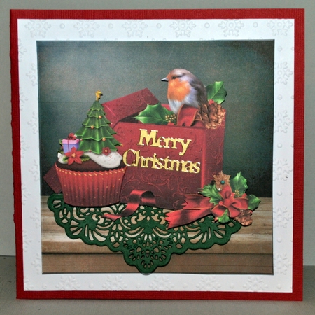 Christmasgift topper by Kristina Norbat
