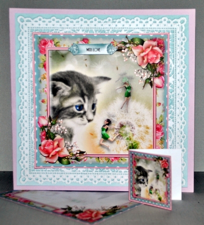 Beleive Card Front Kit 8x8 by Kristina Norbat
