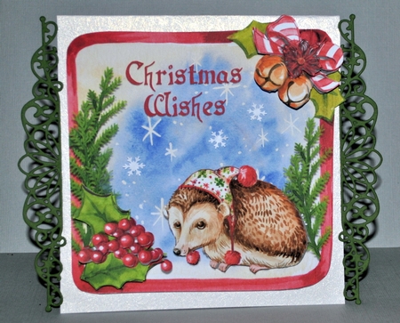 Christmas - Hedgehog by Kristina Norbat