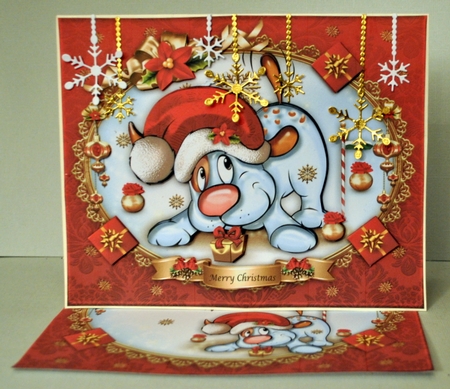 Cute Christmas Puppy for Kids Mini Kit by Kristina Norbat