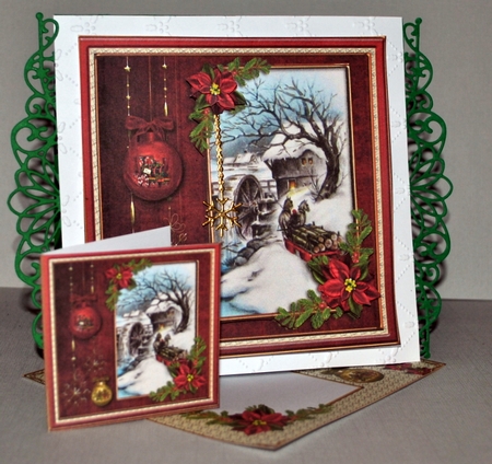 Christmas Vintage Scenes 5  by Kristina Norbat