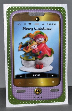 Smartphone Merry Christmas  3 by Kristina Norbat