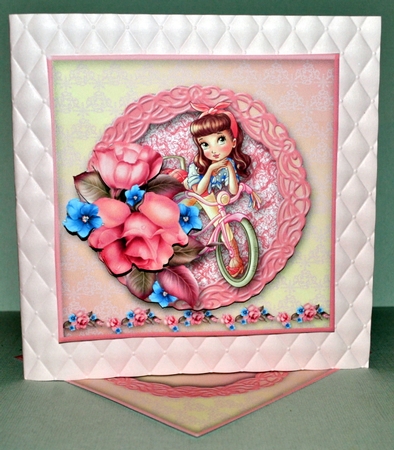Going for a Spin - Decoupage Card Mini Kit by Kristina Norbat