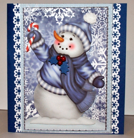 Snowman No2 by Kristina Norbat