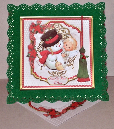 Snowman & Angel by Kristina Norbat