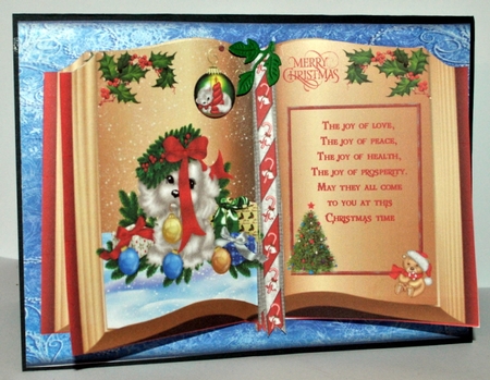 Christmas Open Book 4 by Kristina Norbat