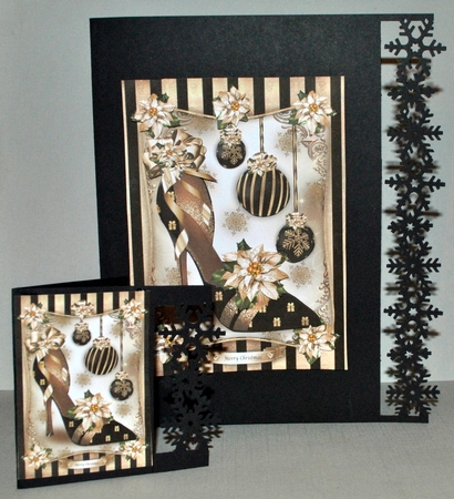 Ladies Christmas Elegant Shoes Mini Kit by Kristina Norbat