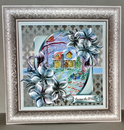 Magical house at Christmas by Kristina Norbat