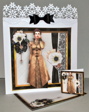 The Edwardian Card Front Kit  by Kristina Norbat