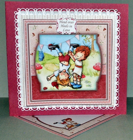 HAVE A FLIPPIN GREAT DAY All Occasions Decoupage & Insert Mini Kit by Kristina Norbat