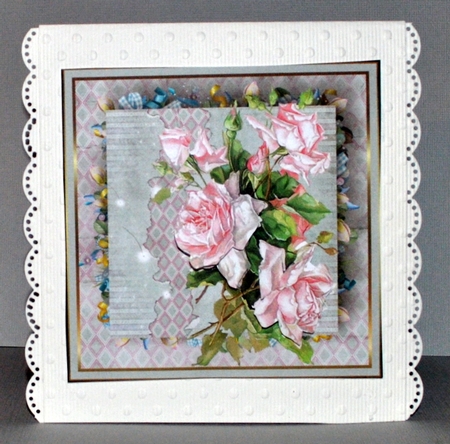 Rose and lattice work by Kristina Norbat
