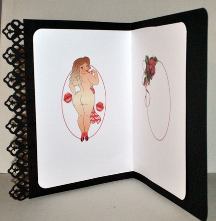 foxy lady Valentine kisses insert by Kristina Norbat