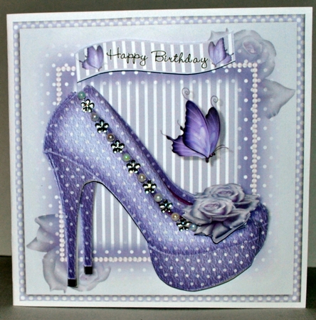 Lilac Shoes Mini Kit by Kristina Norbat