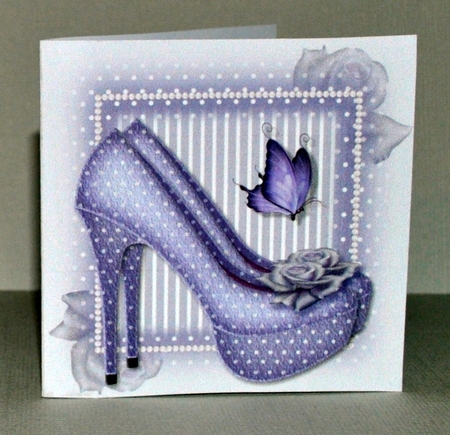 Lilac Shoes Mini Kit by Kristina Norbat