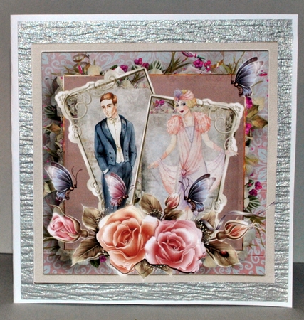 Art deco and roses of love by Kristina Norbat