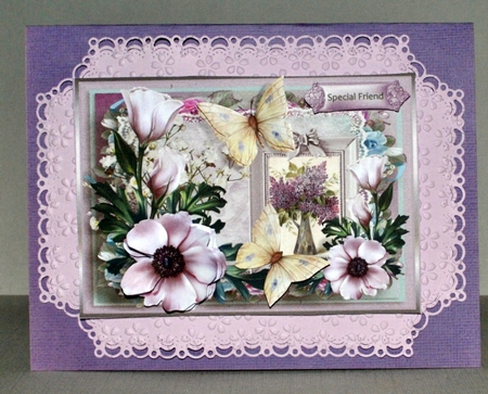 anemone and butterfly by Kristina Norbat