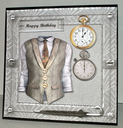 Male card vest & Tie by Kristina Norbat