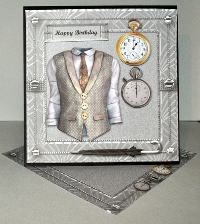 Male card vest & Tie by Kristina Norbat
