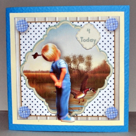 Down By The Lake Card Front kit  by Kristina Norbat