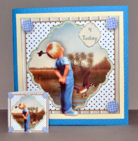 Down By The Lake Card Front kit  by Kristina Norbat