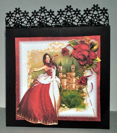 Pretty As A Princess Card Front Kit by Kristina Norbat