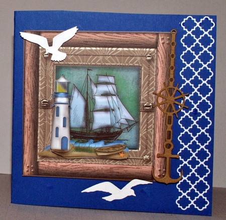 Male Card  Sailing by Kristina Norbat