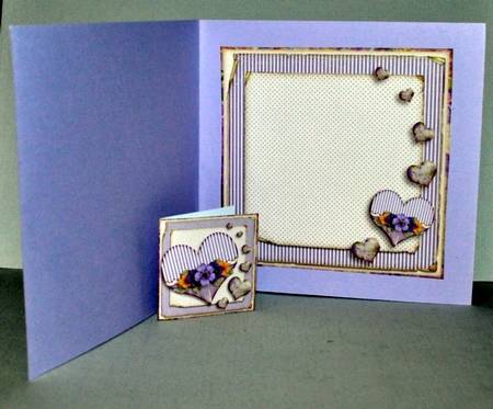 Vintage Hearts and Wildflowers 113 by Kristina Norbat