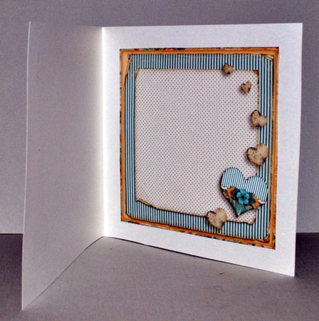 Vintage Hearts and Wildflowers 1133 by Kristina Norbat