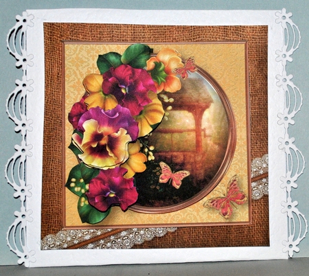 The Wishing Well - Decoupage Card Mini Kit by Kristina Norbat