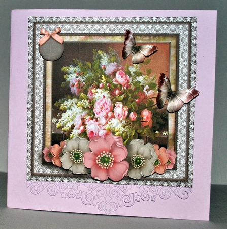 Vintage Lace and Wildroses 1140 by Kristina Norbat