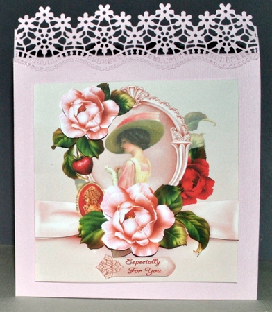 8x8 Sweet roses for mum mini kit by Kristina Norbat