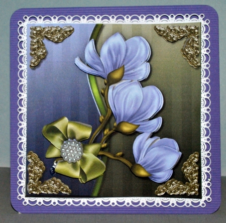 Beautiful magnolia Blossoms Mini Kit by Kristina Norbat