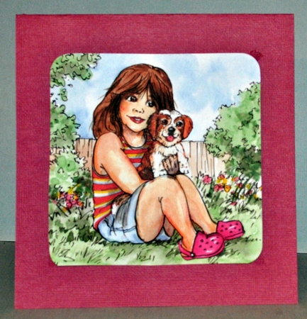 Double Decoupage - Best Friends Forever by Kristina Norbat