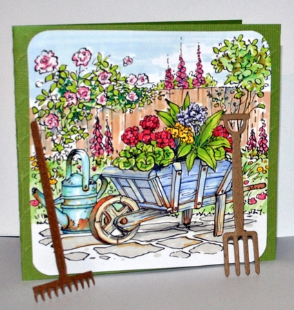 Double Decoupage - Bloomin Lovely by Kristina Norbat