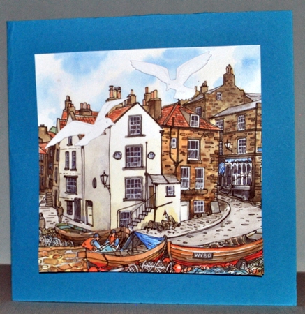 Double Decoupage - Rural England I by Kristina Norbat