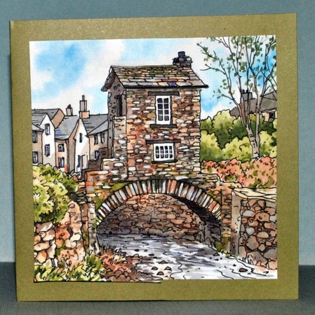 Double Decoupage - Rural England I by Kristina Norbat