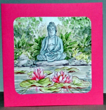 Double Decoupage - Eastern Tranquility by Kristina Norbat