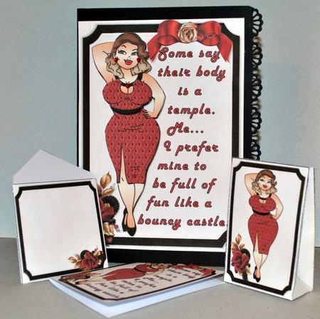 Foxy lady fabulous body mini kit by Kristina Norbat