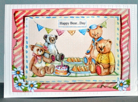Teddy Bears Picnic Happy Bear....Day by Kristina Norbat