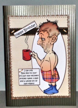 Bumper kit containing 12 humourous sheets for the men + inserts by Kristina Norbat