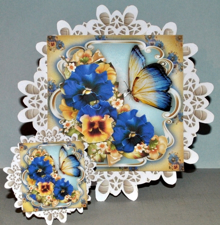 Topper Beautiful Summer Pansies by Kristina Norbat
