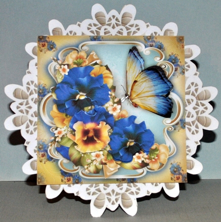 Topper Beautiful Summer Pansies by Kristina Norbat