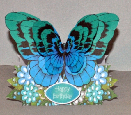 Butterfly in Blue - BA1 by Kristina Norbat