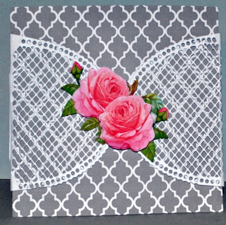 Step By Step Pink Vintage Roses by Kristina Norbat