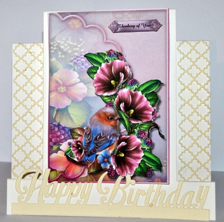 Precious Bird & Flowers by Kristina Norbat