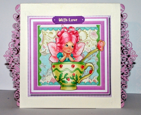 Beautiful Fairy in a Teacup by Kristina Norbat